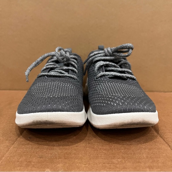 Athletic Works Gray Mesh Non-Marking Women Sneakers Shoes - Picture 2 of 9